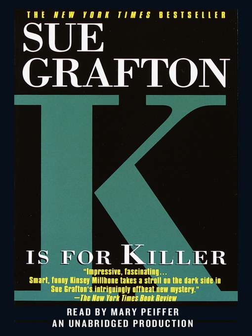 Title details for "K" is for Killer by Sue Grafton - Available